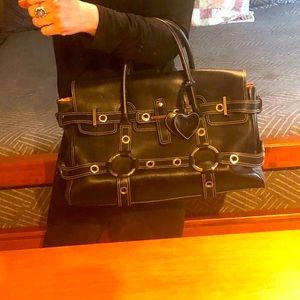 Beautiful black Luella bag